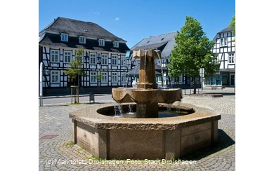 Marktplatz Drolshagen, Foto: Stadt Drolshagen